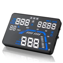 Universal GPS Car HUD Head Up Display Q7 5.5″ Alarm Satellite Altitude Projector For Peugeot/Ford/Mazda/Kia/Volvo Car Styling