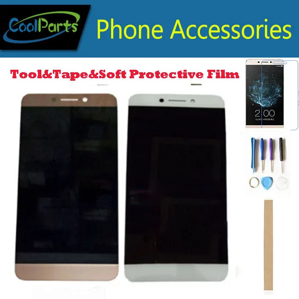 

1PC/Lot For Letv X620 x527 x520 LCD Display Screen +Touch Screen Digitizer Assembly Rose Gold White Black Gold Color With Kits