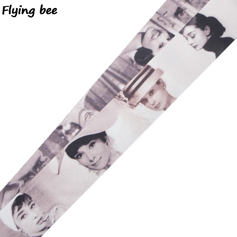 Flyingbee женский модный брелок ремешок значок ремешки мобильный телефон веревка для