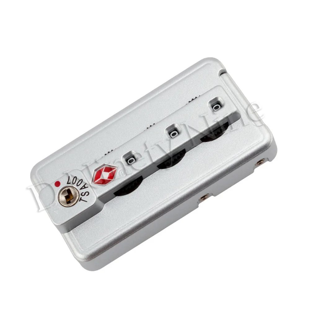 

MagiDeal HK-011B Secure Luggage 3 Digit Combination Lock Suitcase Bag Code Lock Padlock - Portable and Lightweight