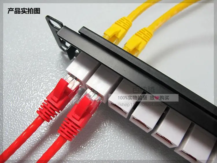 UTP CAT6 Gigabit сети патч-панели 24 портами инструмент-бесплатно прямо-через сеть распределения конца в класса кросс