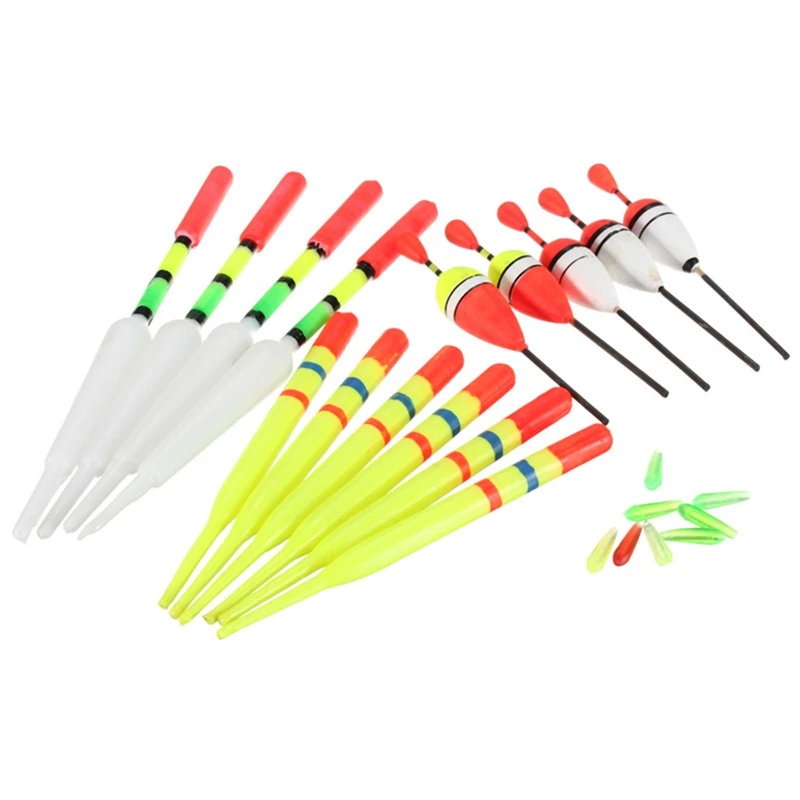 15 قطعة الصيد إغراء يطفو Pesca Bobbers زلة الانجراف أنبوب مؤشر متنوعة الأحجام معدات صيد الأسماك كتلة أنبوب ZJ55 15 قطعة الصيد إغراء يطفو Pesca Bobbers زلة الانجراف أنبوب مؤشر متنوعة الأحجام معدات صيد الأسماك كتلة أنبوب ZJ55