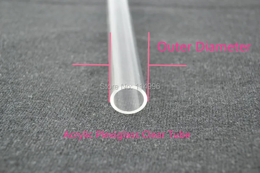 1 THZ Acrylic Plexiglass Clear Tube (1)