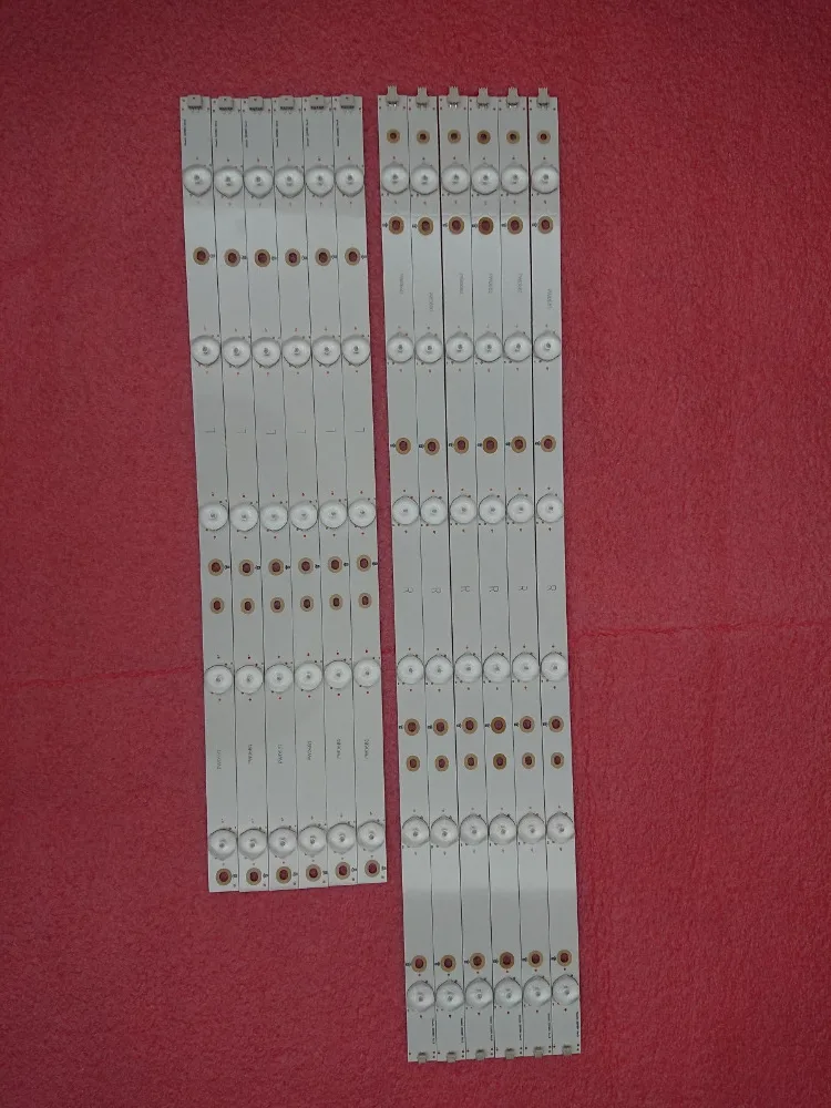 

New 12 PCS LED Backlight strip For 50PFT4509 500TT56 500TT55 V0 50PFL6340 50PFL6540 50PFL5V40 TPT500DK-QS1 50PFK4509 50PFA4509