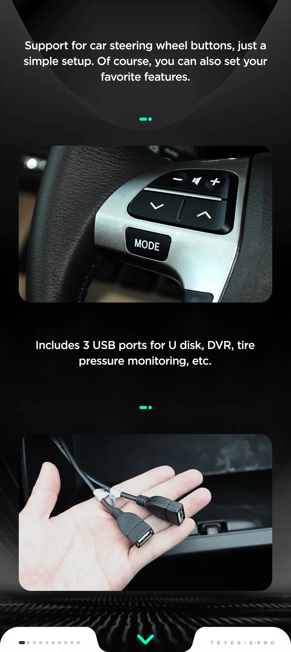 Sale TEYES SPRO Car Radio Multimedia no 2 din android Video Player Navigation GPS For Toyota Highlander 2 XU40 2007-2013 5