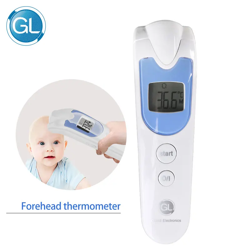 

GL Digital Thermometer For Baby Adult Infrared Thermometer Gun Forehead Body Non-contact Temperature Thermometer Muti-fuctional