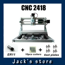 cnc 2418 with ER11,cnc engraving machine,Pcb Milling Machine,Wood Carving machine,mini cnc router,cnc2418, best Advanced toys