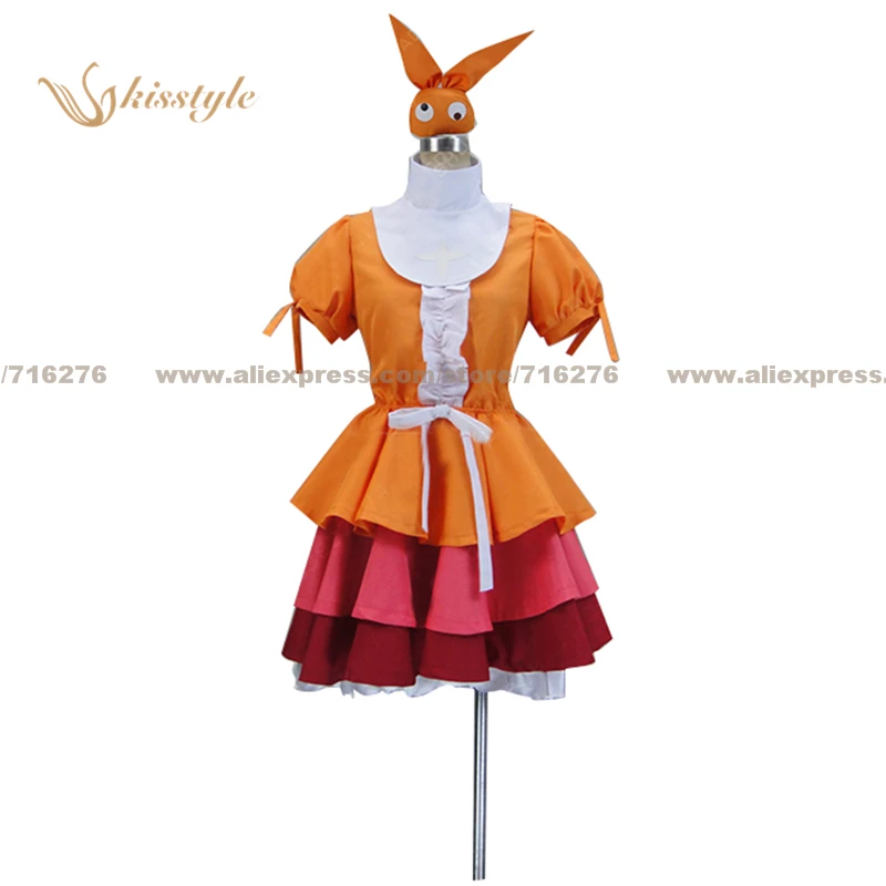 Модная одежда для косплея Monogatari Yotsugi Ononoki |