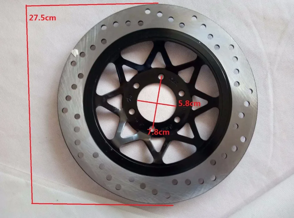 GN250 Front Motorcycle Brake Rotor Disc Disk