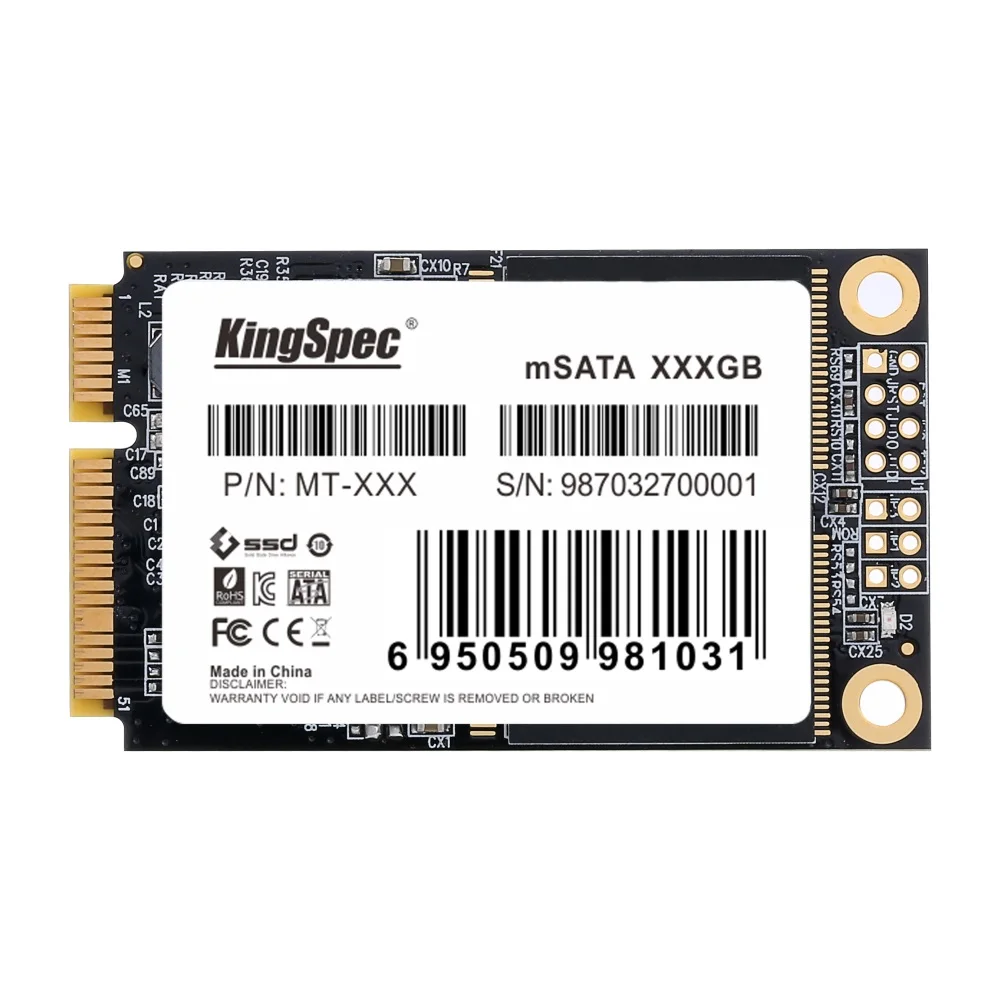 Внутренний жесткий диск 30*50 мм MSATA SSD 32 Гб 64 256 ГБ 512 1 ТБ SATA III 6 внутренний Mini sata для