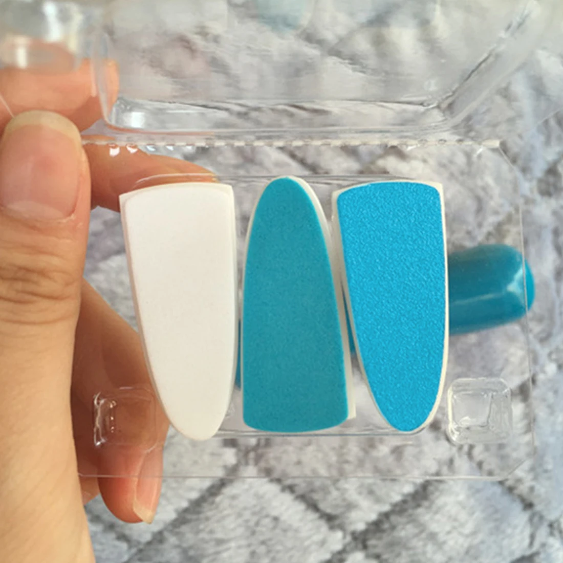 

Electric Manicure Machine Replacing Heads 3PCS Nail File Pedicure Nail Surface Grinding Device Buffer Sand Paper Nail Art Tools