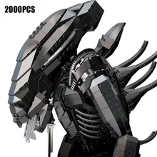 Классический фильм MOC STAR BEAST инопланетянин робот креативный набор строительный блок Модель Кирпичи игрушки для взрослых Коллекция Подарки для детей