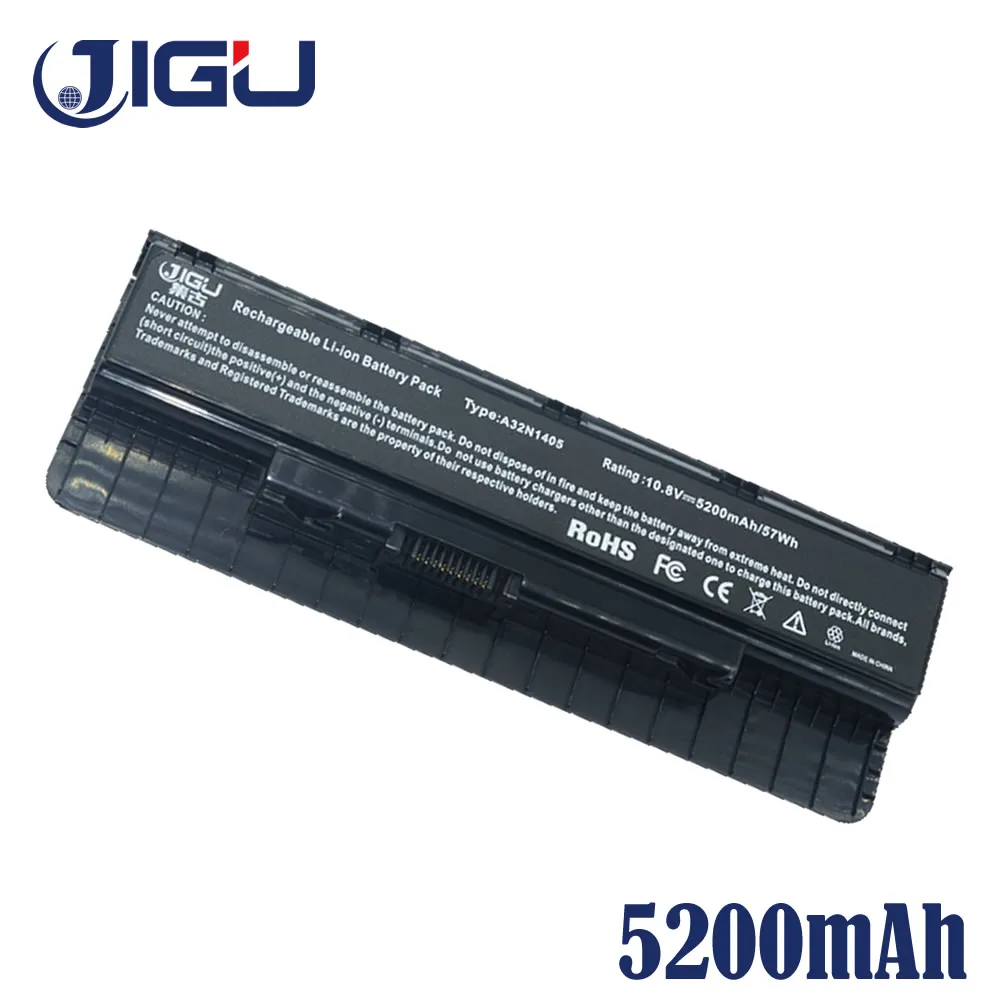JIGU 6 ячеек ноутбук Батарея A32LI9H A32N1405 A32N14O5 для ASUS G551 G551J G551JK G551JM G551JW G58JM G771 N751JK N551VW N751