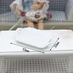 1/12 кукольный домик Миниатюрные аксессуары мини керамический лоток для еды моделирование пластины модель игрушки для украшение для