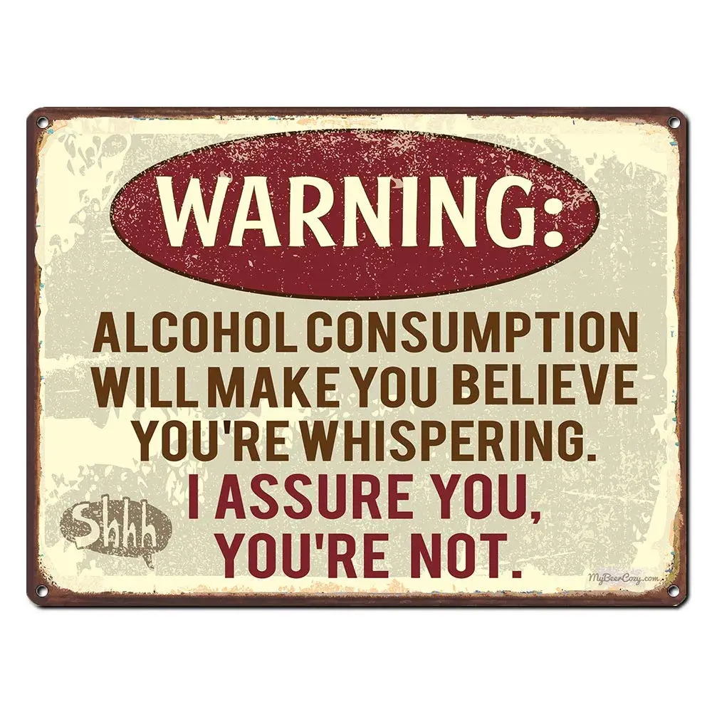 

Drink Beer English Words for Beer Bar Vintage Metal Tin Sign Poster Wall Sticker Art Pub Bar Decor Home Decorations