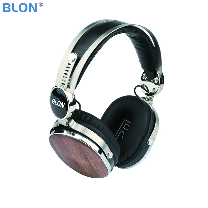 

Headphone BLON HD08BT Hifi Wood Bluetooth Headphones Headset Metal Subwoofer Wireless Connectivity Mobile Computer Compatible