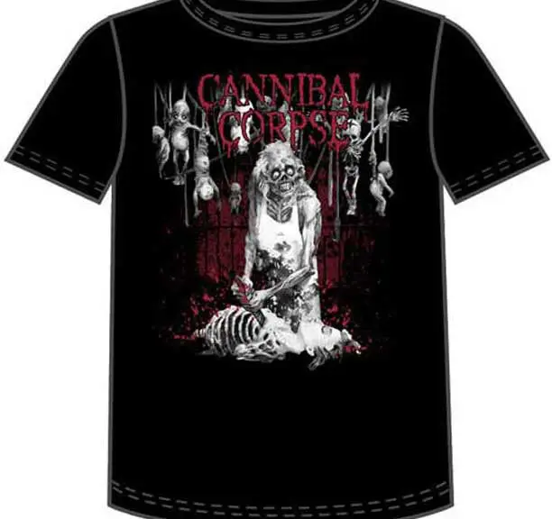 Cannibal труп мясника футболка совершенно новая S M L Xl 2Xl Официальная футболка|brand t
