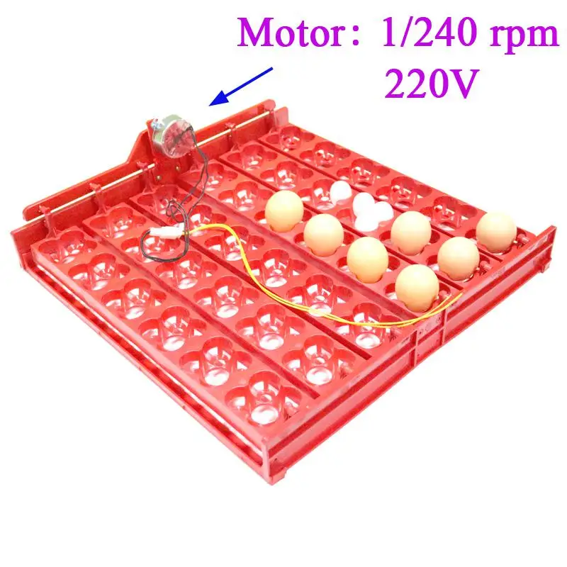 36 яиц/144 яиц птицы лоток для инкубатора цыплят 1/240 об/мин или 2,5 об/мин уток и голубей и других птиц попугая перепелиная лакомство - Цвет: 1I240 rpm 220V