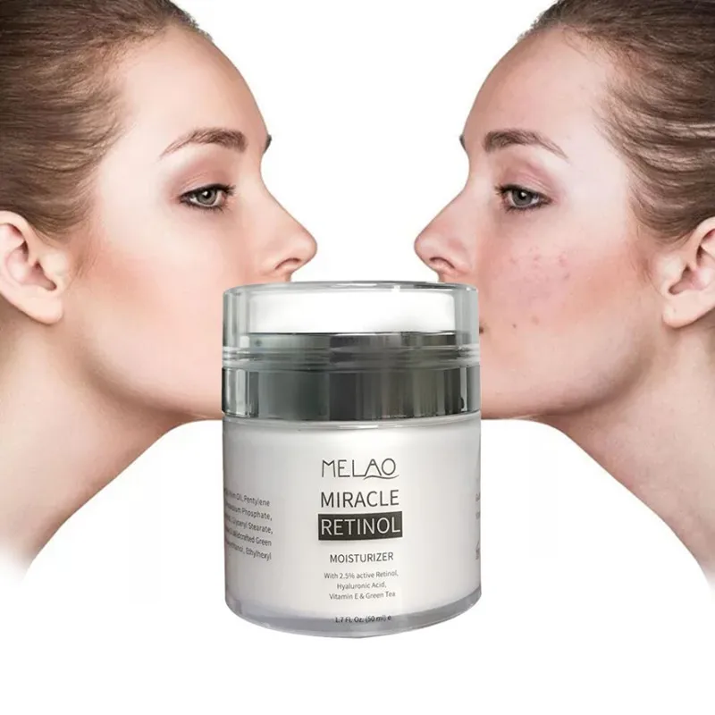 MELAO Retinol 2.5% увлажняющий крем против старения и уменьшает морщины и мелкие морщинки дневной и ночной крем с ретинолом Прямая поставка