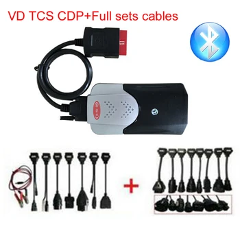 

Best match Full sets 8pcs car cables +8 truck cables new vci vd tcs cdp pro with bluetooth obd2 diagnostic tool in stock