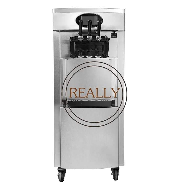 US $1.170.00 2200W Commercial Soft Ice Cream Machine Automatic Ice Cream Maker Intelligent Soft Serve Ice Cream Machine