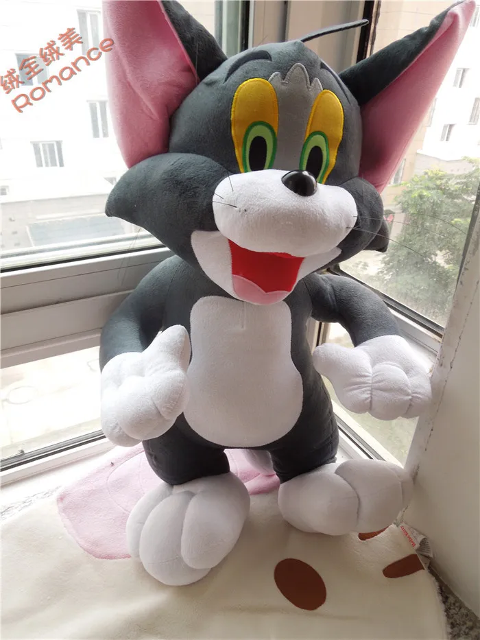 

Free shipping Tom And Jerry plush toy the Cat Tom doll  60cm big size staffed soft toy factory supply