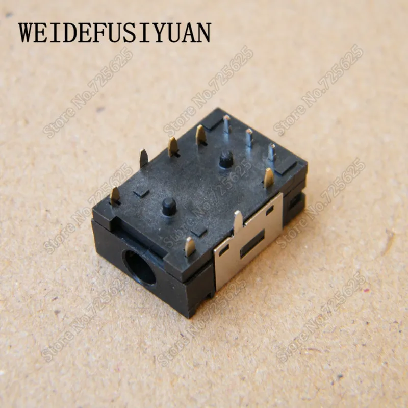 10pcs lot Audio Jack Headphone Microphone Socket Replacement for Dell XPS 15 L501X L502X 17 L702X