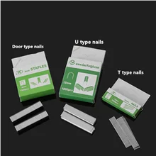 Т-образные/u-образные/дверные гвозди для маникюрного пистолета Ручной Прямой гвоздь скобы гвоздильщик степлер