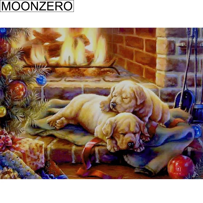 

DIY 5D Animals Faithful dog Hot Sale Diamond Embroidery Diamond Painting Cross Stitch Picture Of Rhinestones Full round