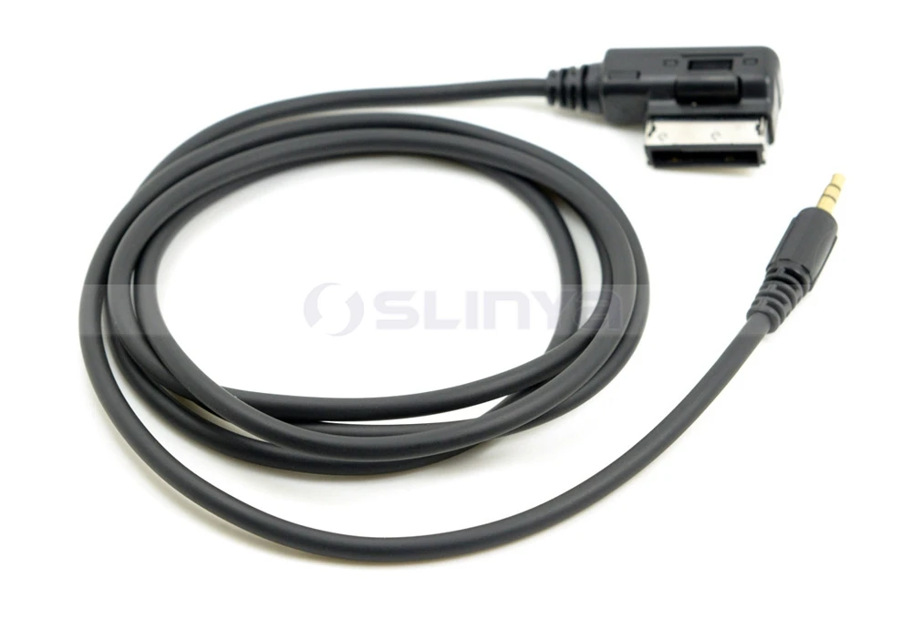 0,35 М/1 м длина музыкальный интерфейс AMI MMI до 3,5 мм аудио AUX кабель для VW и Audi A3 A4 A5 A6 A8 Q3 Q5 Q7 Автомобильный MP3-плеер