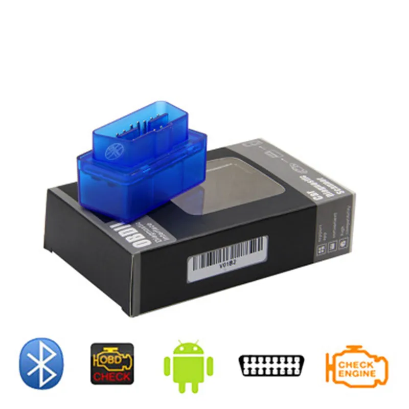 KOWELL V2.1 Мини ELM327 BT OBD2 OBDII Умный интеллектуальный диагностический Автомобильный авто интерфейс сканер сканирующий инструмент CAN-BUS поддерживает супер