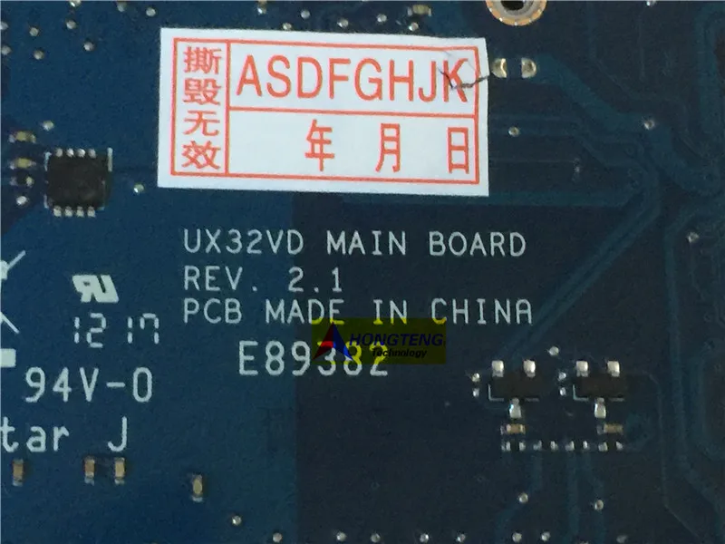 US $268.00 Original LAPTOP MOTHERBOARD FOR ASUS ZENBOOK UX32VD MAIN BOARD WITH i73517U CPU Test OK free shipping