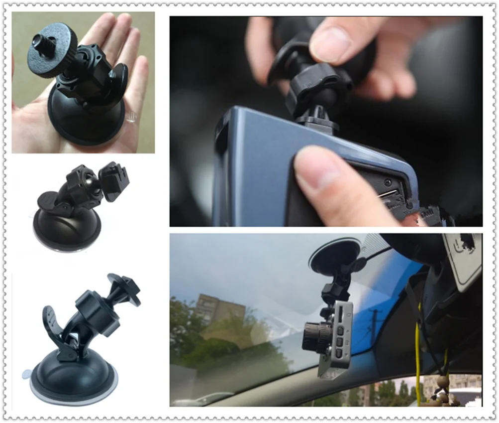 Car SUV accessories video recorder suction cup mounting bracket for Ford Transit Ranger Mustang Ka Fusion Focus F-150