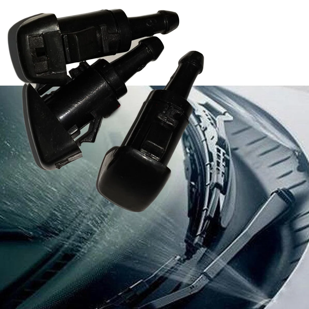 

Efficient 2PCS Car Auto Windshield Washer Wiper Water Spray Nozzle Car Window Cleaner For Chrysler 300 For Dodge Magnum Charger