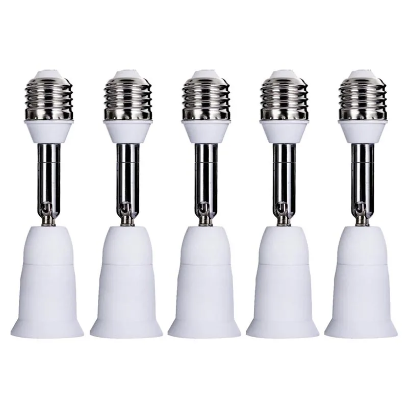 

E27 to E27 Flexible Extend Extension Base Light Lamp Adapter Converter LED Light Bulb NG4S