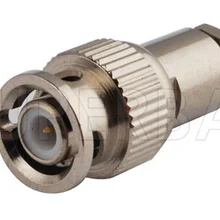 Superbat 10 шт. мини-BNC зажим прямой штекер мужского типа RF разъем для LMR100 RG174, RG316 кабель