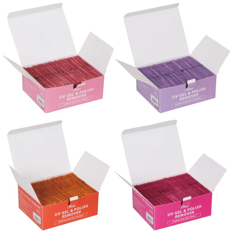 20pcs Nail gel Remover Bag Speed-cleaning Soak Off UV Polish Nutrition Resurrection Makeup Tool