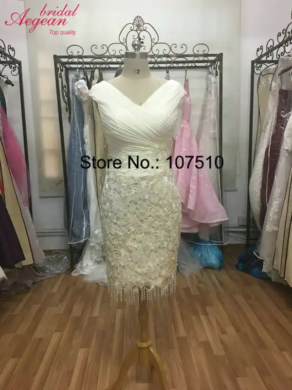 A0704Mother Невесты Платья Дешевые Vestidos Madre Novia Sexy Кружева Короткое Вечернее Платье