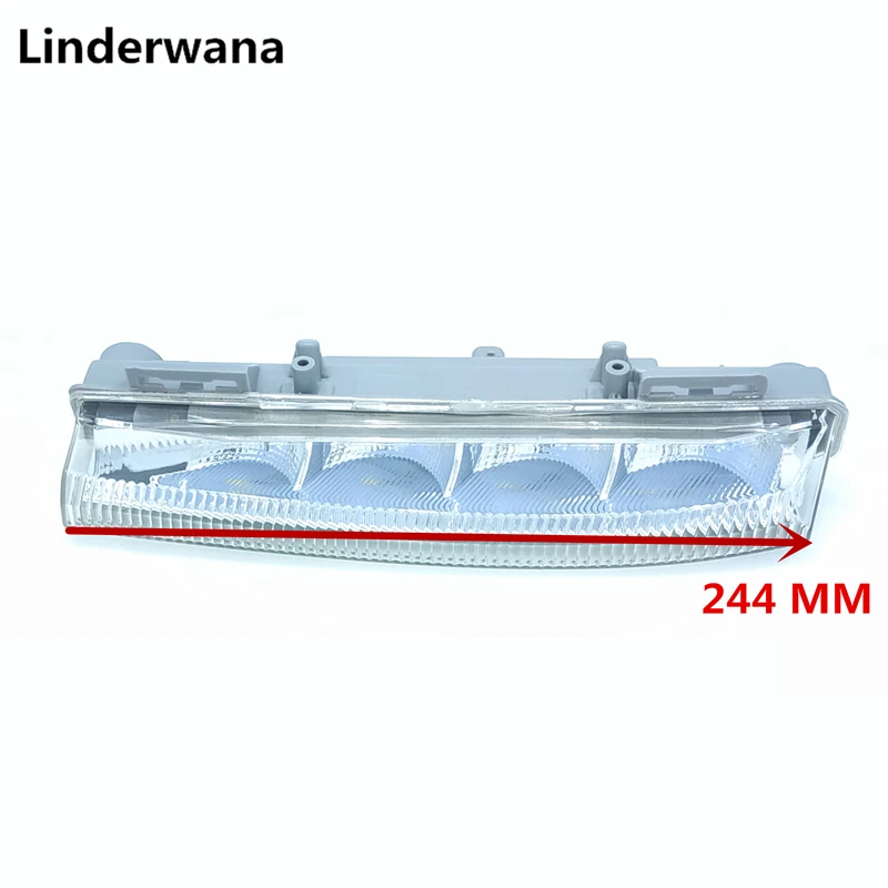 Для MERCEDES BENZ R172 11 ON SLK55 AMG SLK250 CDI 200 350 300 светодиодный Противотуманные фары DRL 2049068900