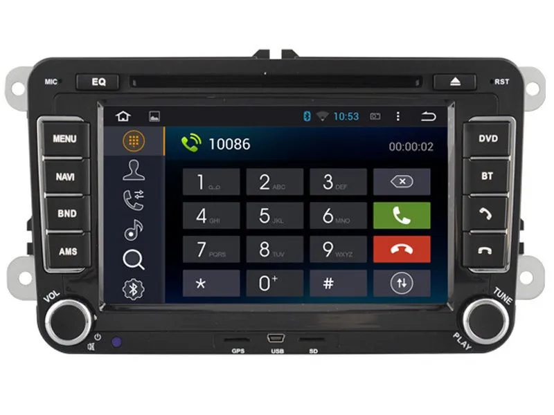 HD1024X600 Car DVD Player font b Multimedia b font System For VW B6 CADDY PASSAT SAGITAR