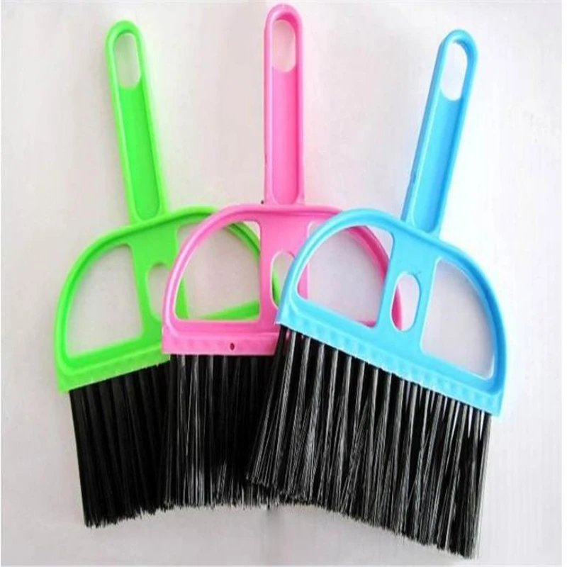 2pcs/lot Desktop cleaning brush Mini Desktop Scan Keyboard brush With a small broom suit Household cleaning products Portable