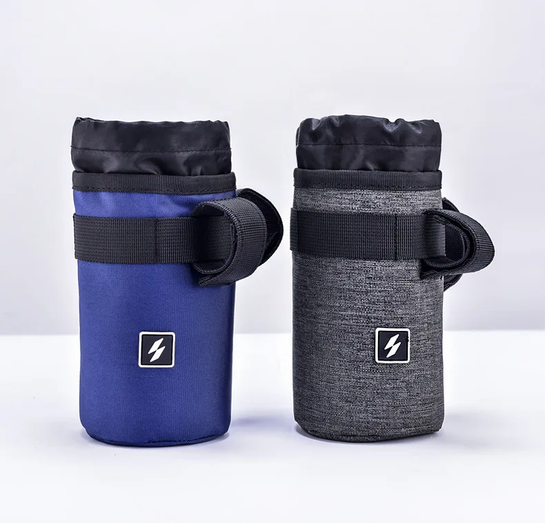 Flash Deal Sahoo Series 112009 Cycling Bike Bicycle Handlebar 750ml Insulated Water Bottle Drink Bag Cooler Pack Hydration Carrier 7