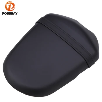 

POSSBAY Black Motorcycle Rear Leather Seat Cover For Suzuki K9 Motorcycles Rear Passenger Seat Cover Pad Moto Seat Accessories