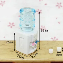 1:12 Масштаб питьевой фонтаны кукольный домик Миниатюрная игрушка кукла еда Кухня Аксессуары для гостиной