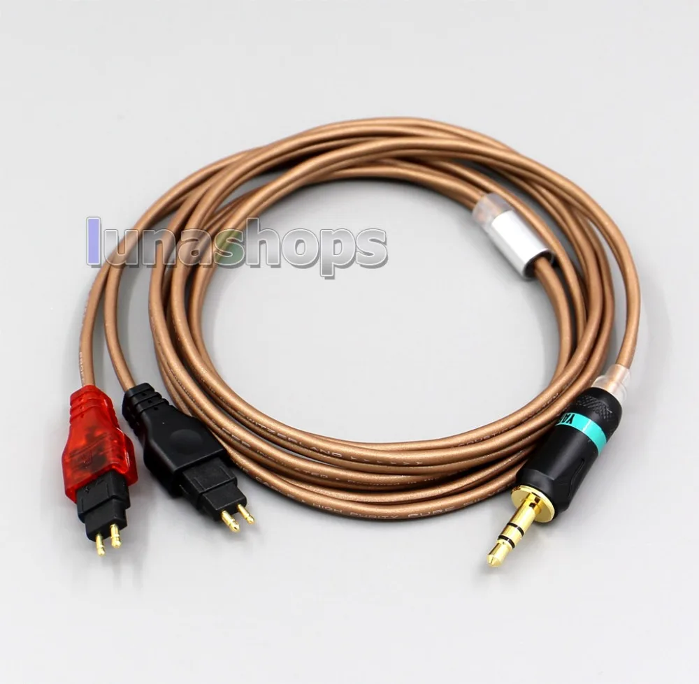 

LN004891 120cm headphone PURE Silver Cable + PEP Insulated For Sennheiser HD25-1 SP HD650 HD600 HD580 HD525 HD565 Headphone