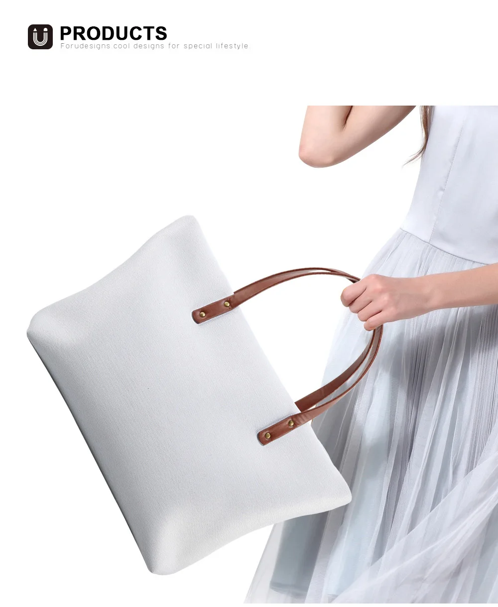 FORUDESIGNS يوركي الطباعة الكلب الحيوان أعلى-حقائب بيد كبيرة حقيبة كتف للنساء عارضة حمل الإناث حقيبة ساع الأزياء