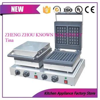 

Single head square waffle furnace waffle stove grinder cake machine waffle maker