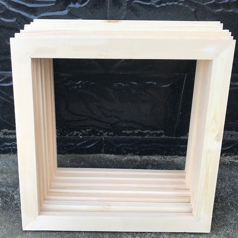 BAISITE Diy картина по номерам Комбинированная рамка в рамке деревянная фоторамка 40x50