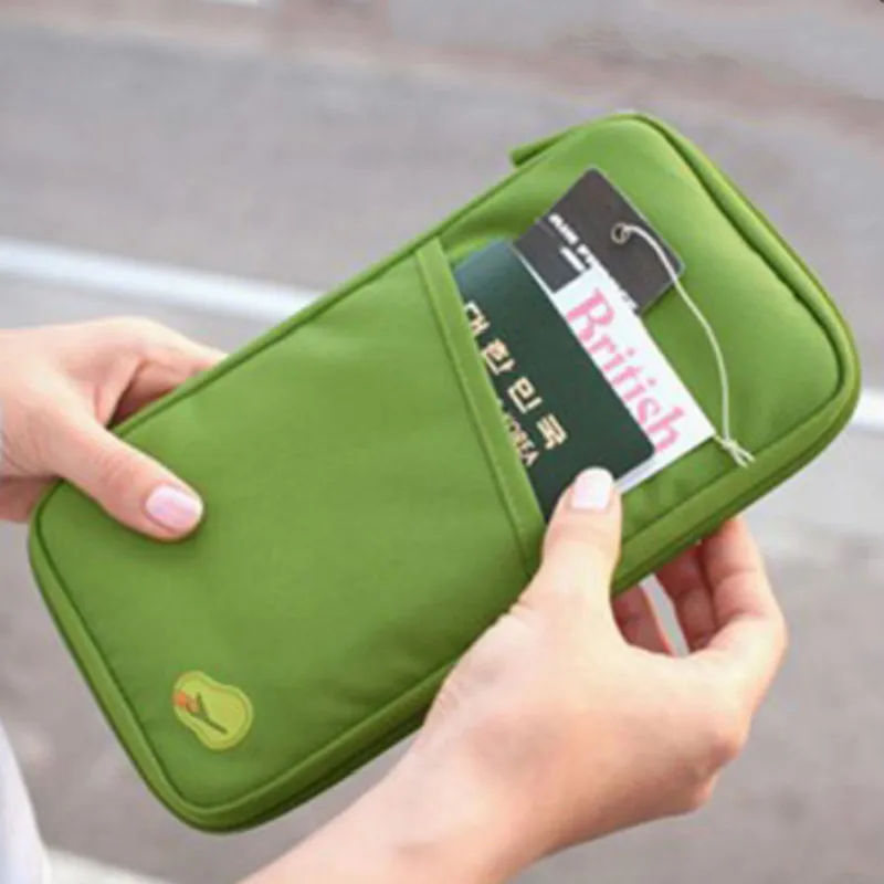

Travel Passport Bag Multifunction Document Organizer Wallet Ticket ID Card Holder Passport Bag
