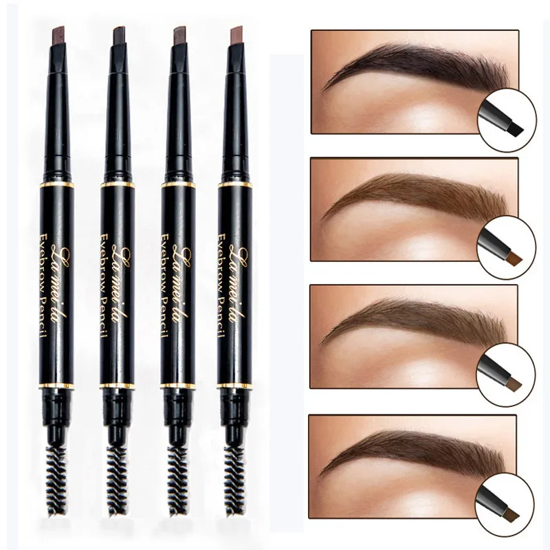 

Lameila Eyebrow pen Tint Cosmetics Natural Long Lasting Paint Tattoo Eye Brow Waterproof Black Brown Eyebrow Pencil Makeup